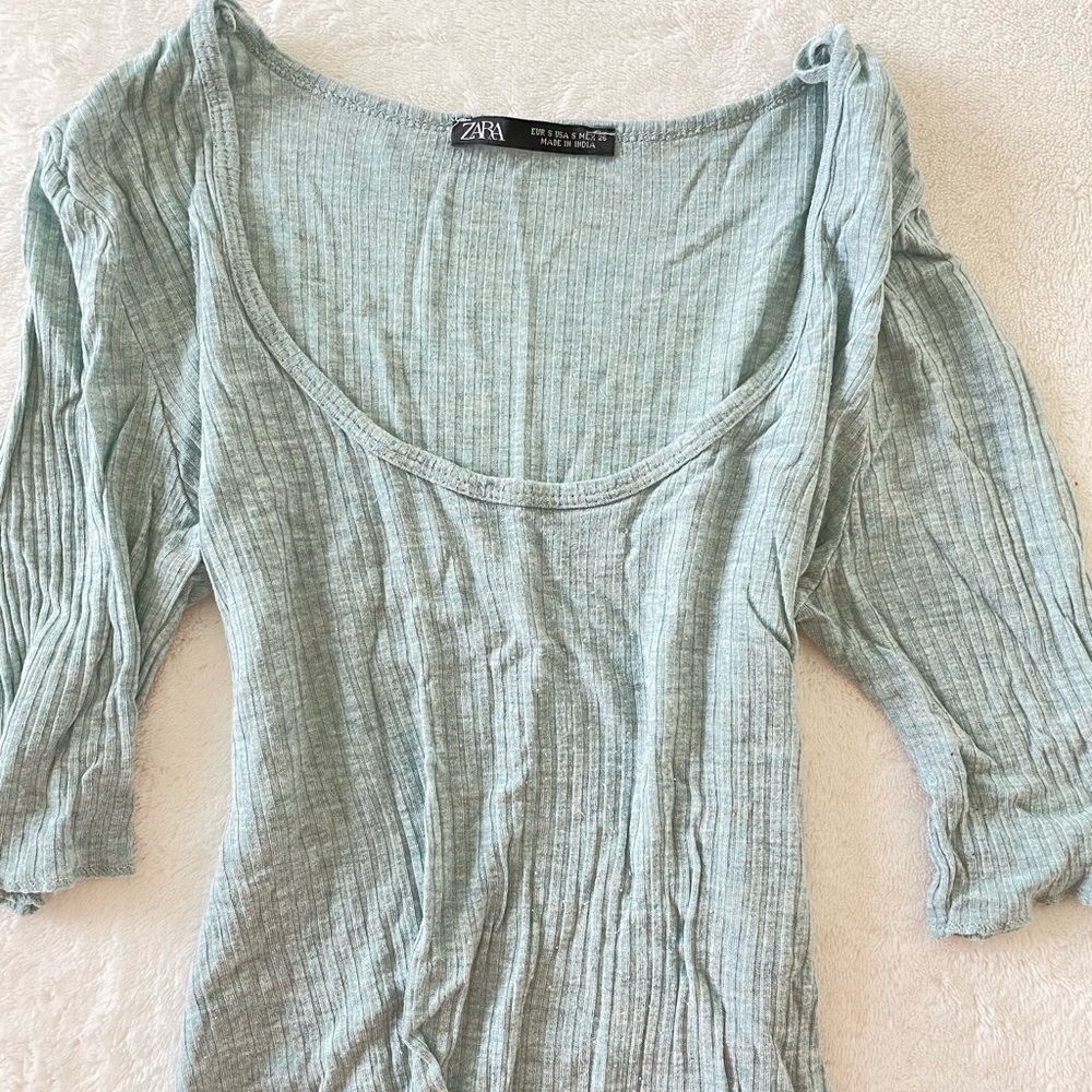 Zara Blue Top, Small